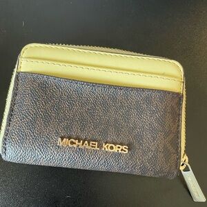 Michael Kors Wallet Yellow/Brown